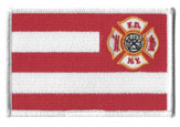 FDNY Flag White Reversed